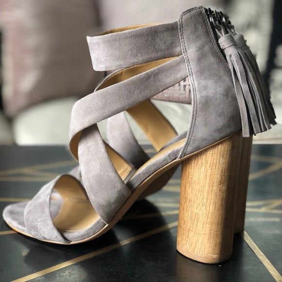 Splendid, Jara, High Heel Sandal, Gray, 8.5 - Picture 4 of 4